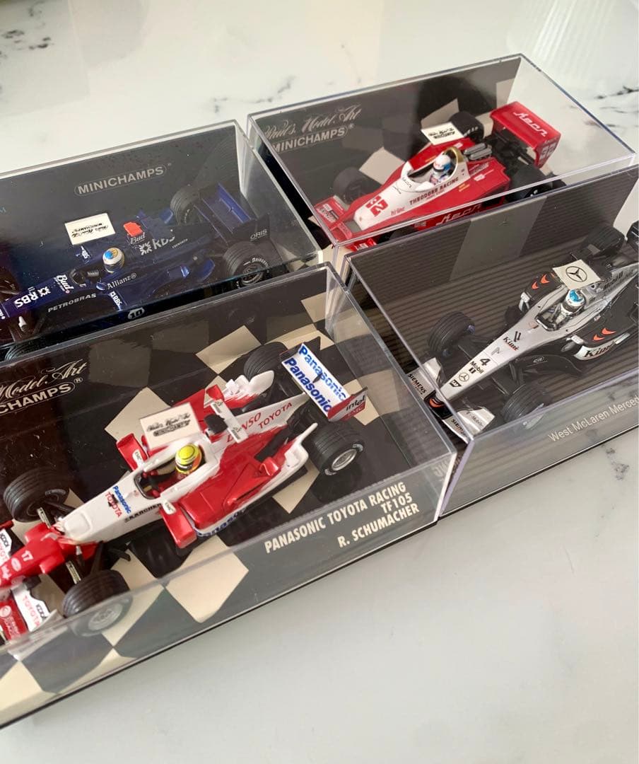 MINICHAMPS ミニカーセット　West McLaren Mercedes