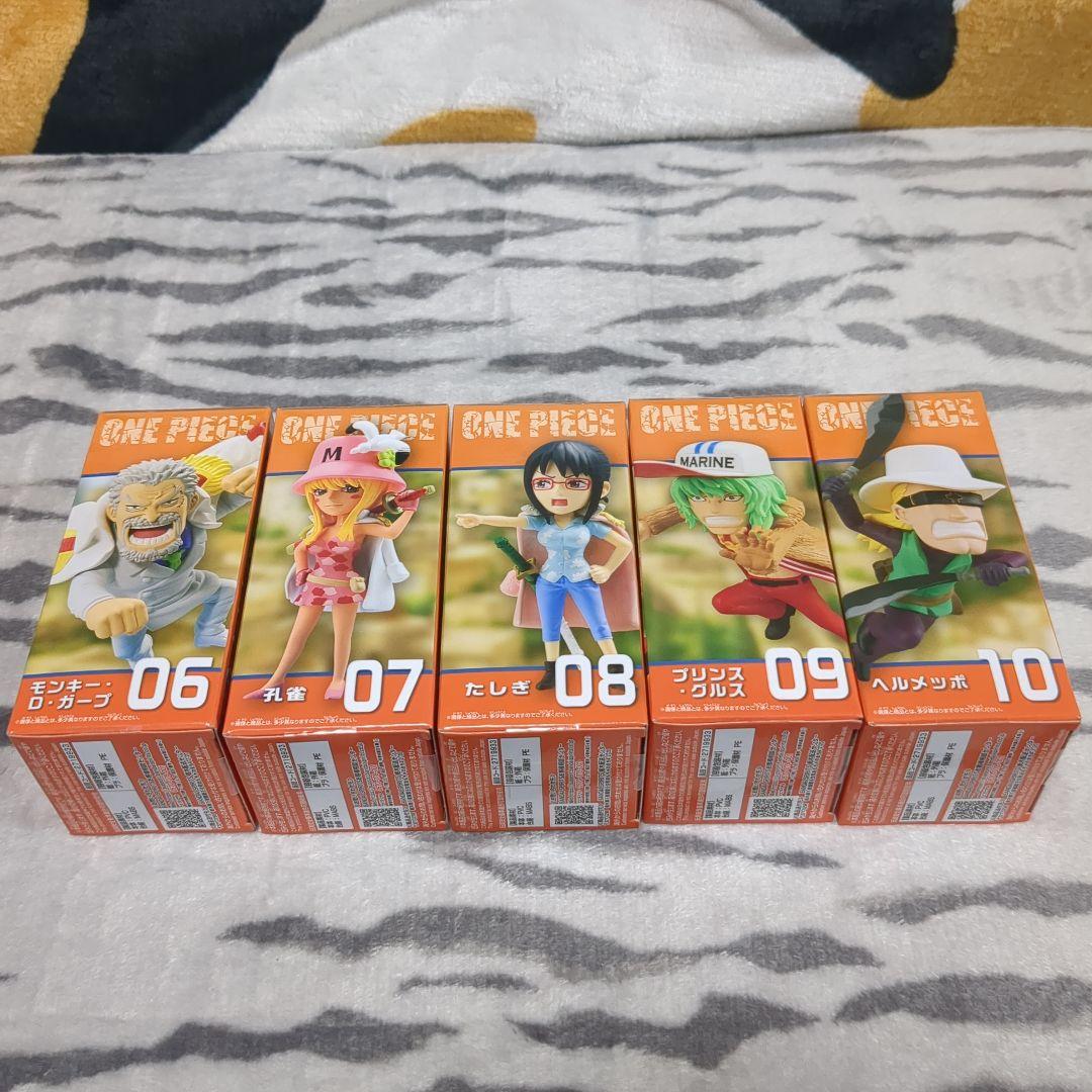 ワンピース ワーコレ コンプリートセット エッグヘッド5 ハチノス2