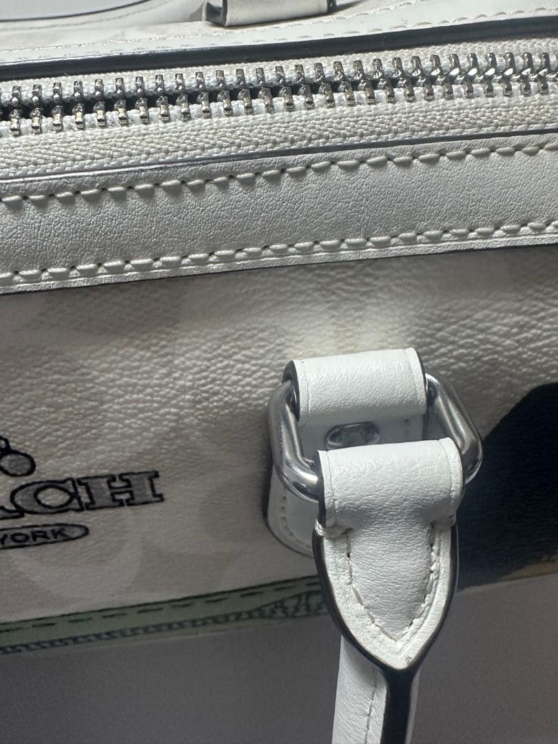 COACH ローアン サッチェル 騙し絵 2wayボストンバッグ - メルカリ