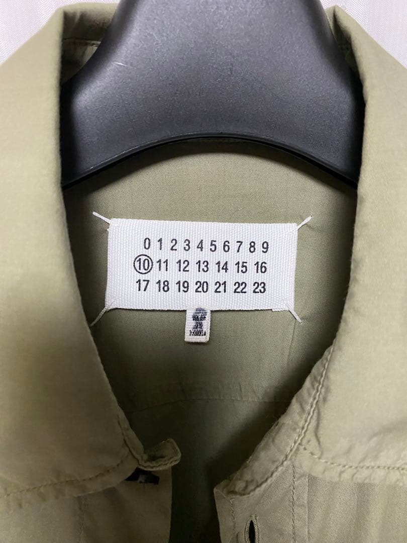 Maison Margiela 16aw シャツ オリーブ マルジェラ Margielaシャツ