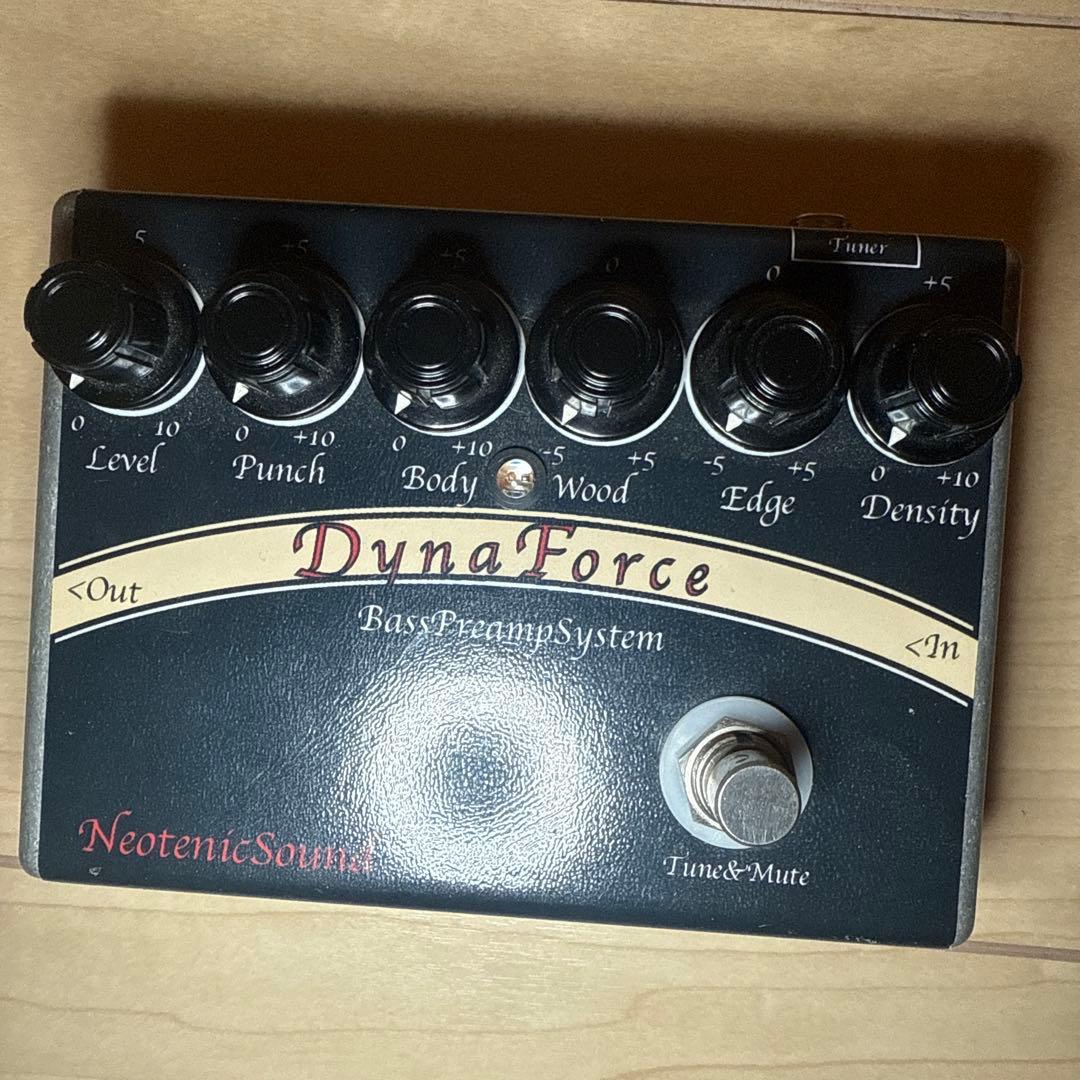 Neotenic Sound DynaForce ベースプリアンプ DynaForce】by NeotenicSound 紹介試奏動画(ロングバージョン2/2
