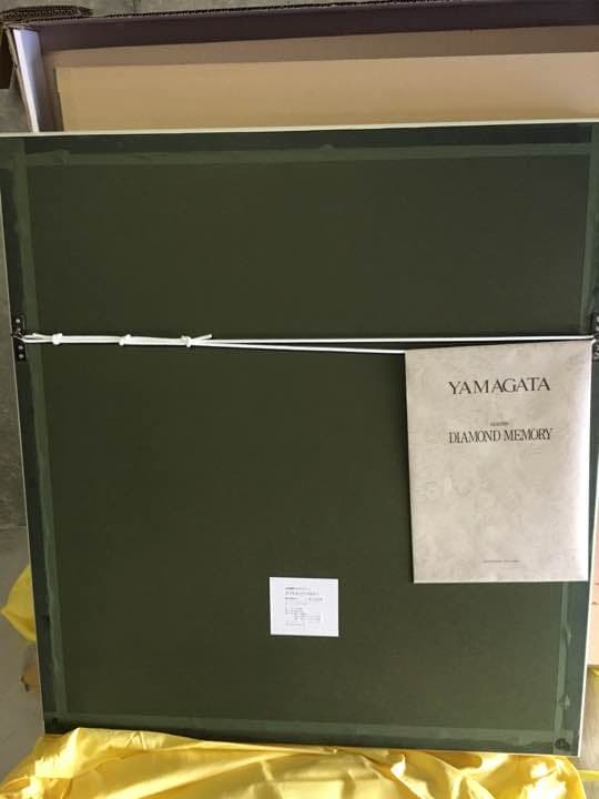 ヒロヤマガタ シルクスクリーン ダイヤモンド・メモリー - メルカリ