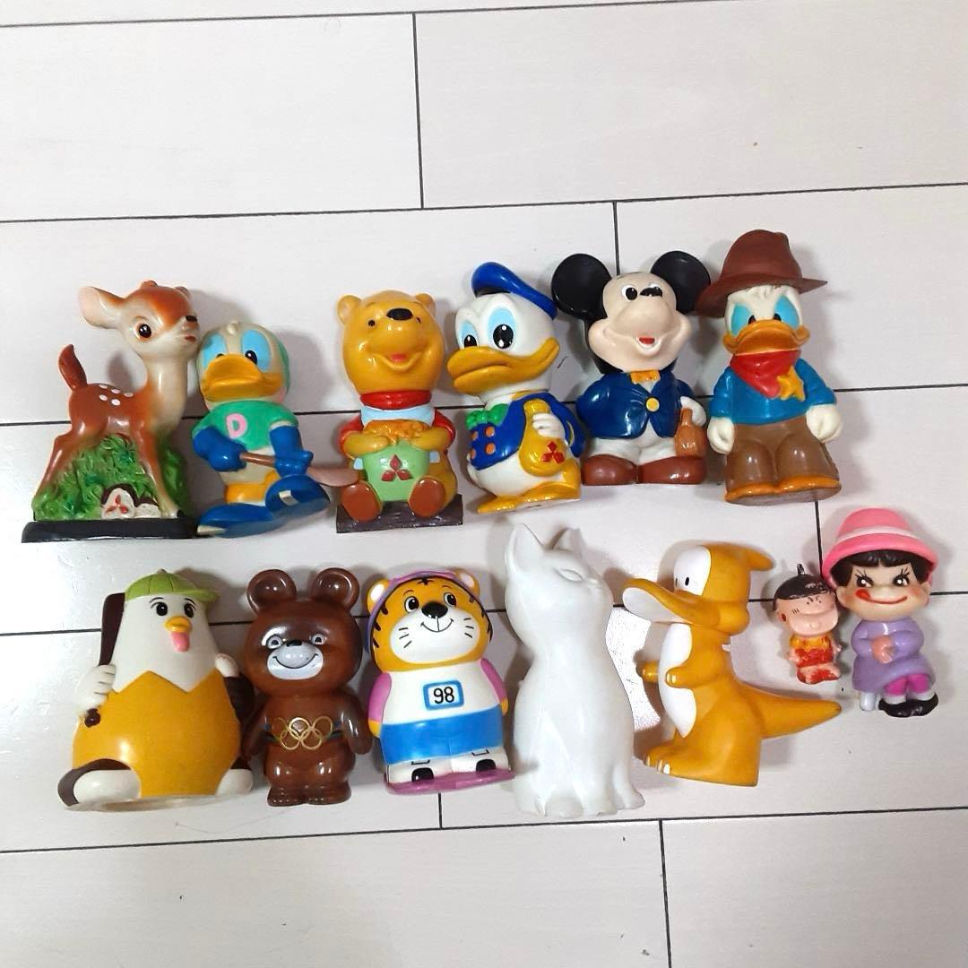 昭和レトロ　ソフビ貯金箱 まとめ売り