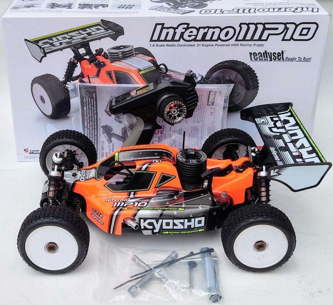 美品！KE25 特別仕様！京商インファーノ MP10 1/8GP レディセット