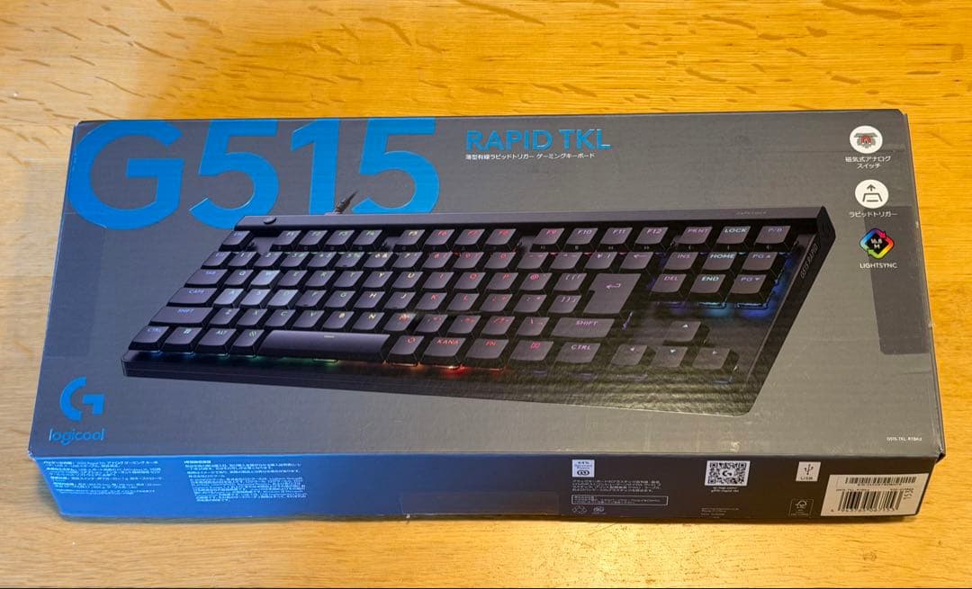 ロジクール　G515 RAPID TKL