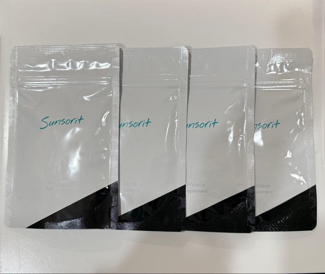 プレゼント付き！サンソリット U・Vlock ユーブロック 30粒　4袋セット