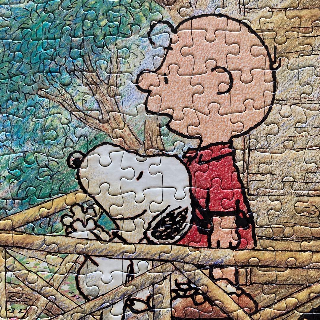 スヌーピー ピーナッツ 1000ピース ジグソーパズル虹をながめて