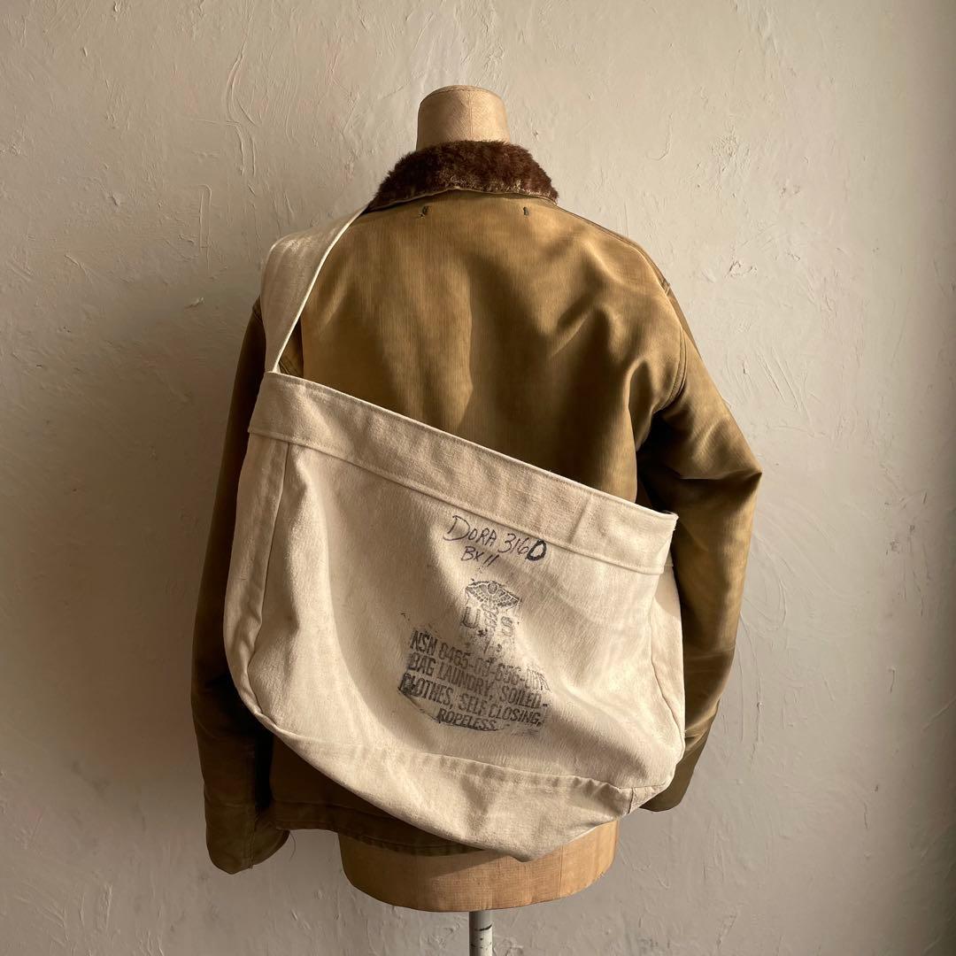 【ビンテージ】ニュースペーパーバッグ　アメリカ軍　ミリタリー　80s 90s