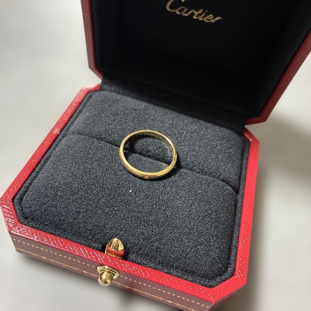 Cartier 1895ウェディングリング イエローゴールド証明書なし - メルカリ
