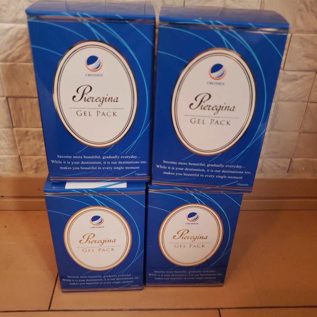 ピエレジーナ ジェルパック 10包入り × 4箱