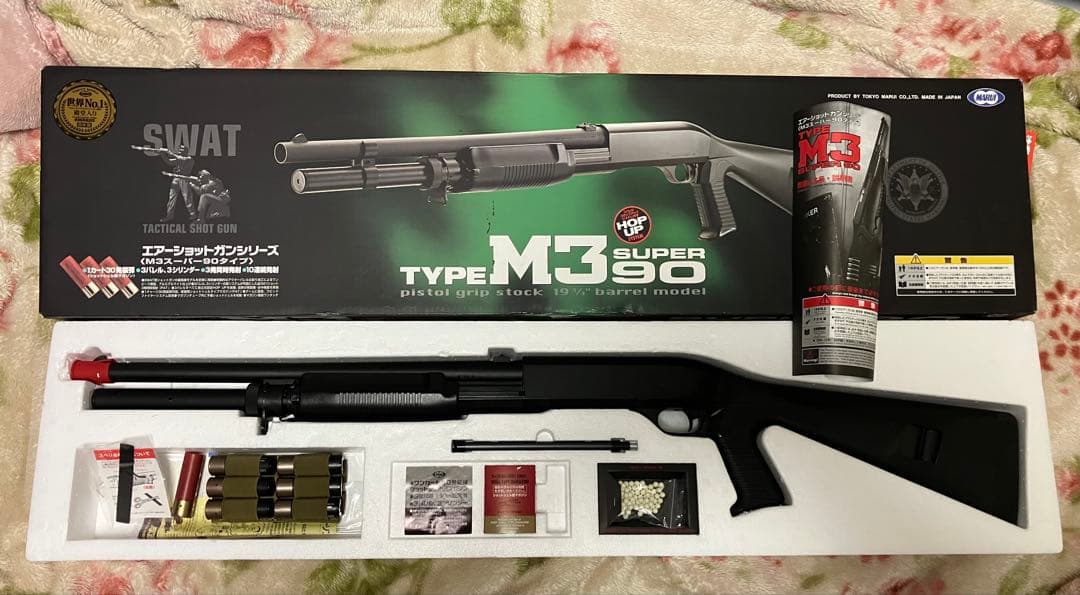 マルイM3 SUPER 90 シェルホルダー シェル7発付