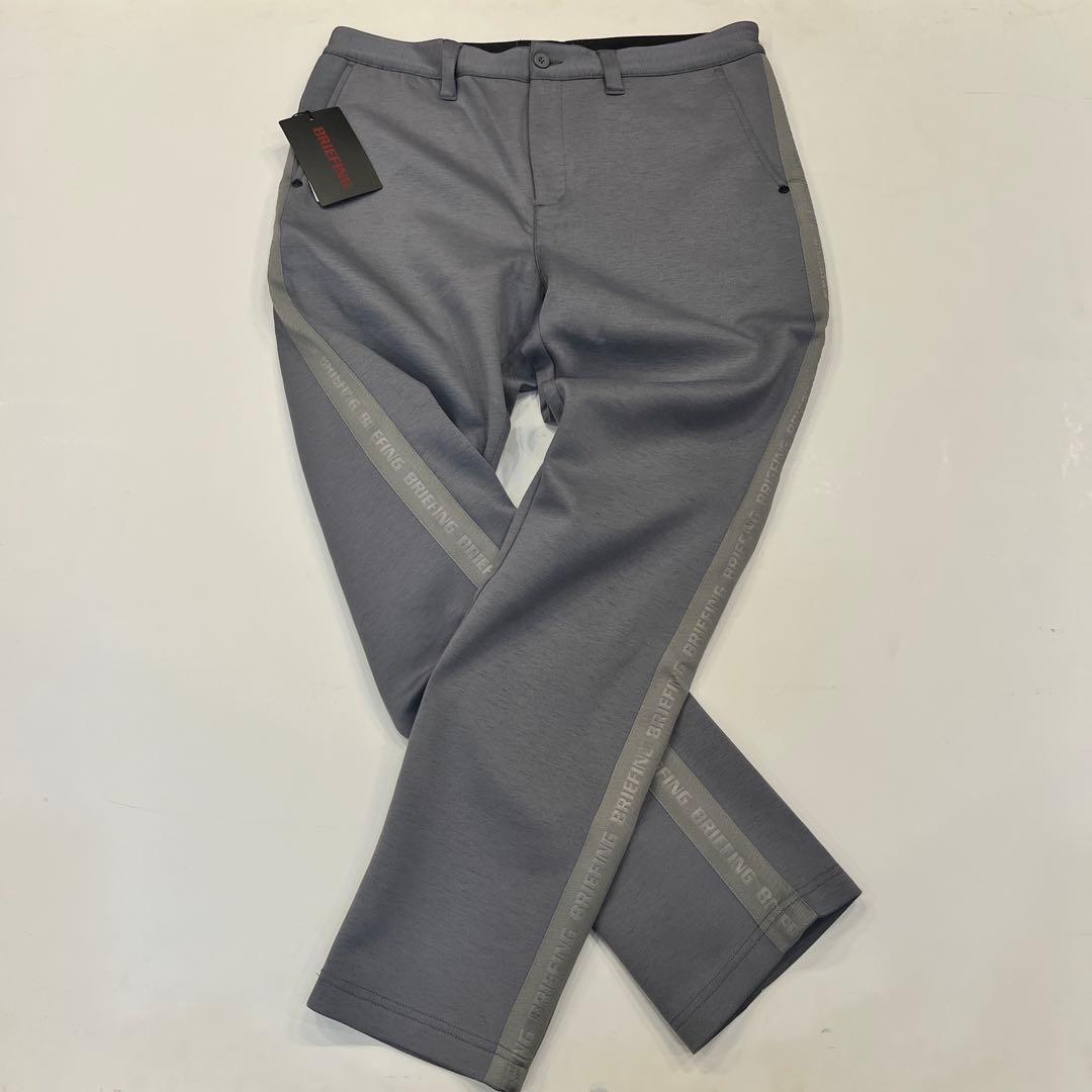 新品　BRIEFING　WARM LOGO LINE SLIM PANTS L BRIEFING（ブリーフィング） パンツ 「BRIEFING GOLF／ブリーフィング
