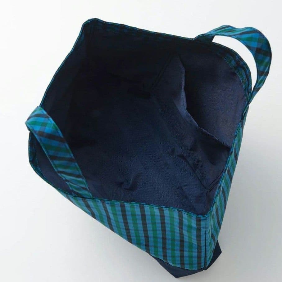 ✨新品タグ付 ✨ファミリア☆横型トートバッグ レッスンバッグ 青系