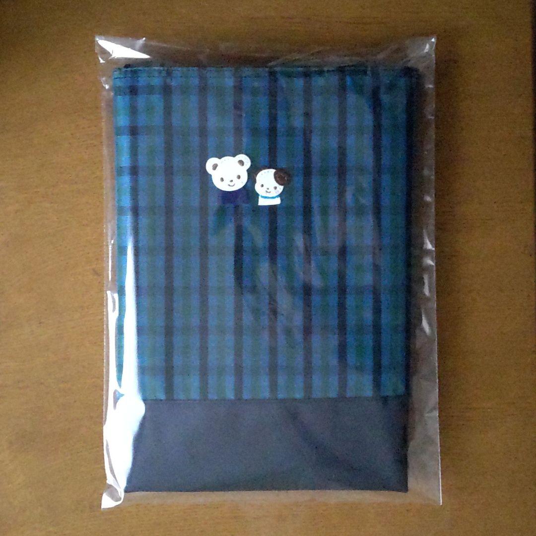 ✨新品タグ付 ✨ファミリア☆横型トートバッグ レッスンバッグ 青系