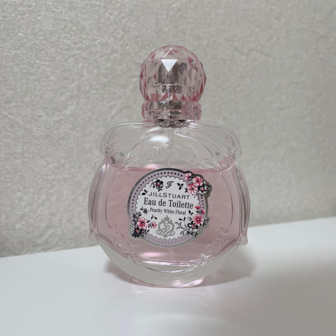 ジルスチュアート　ピーチ　ホワイトフローラル オードトワレ