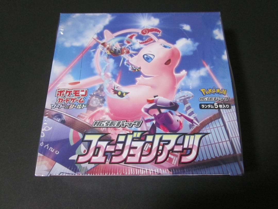 ◆フュージョンアーツ　BOX◆新品未開封（シュリンク付き）　ポケモンカードゲーム