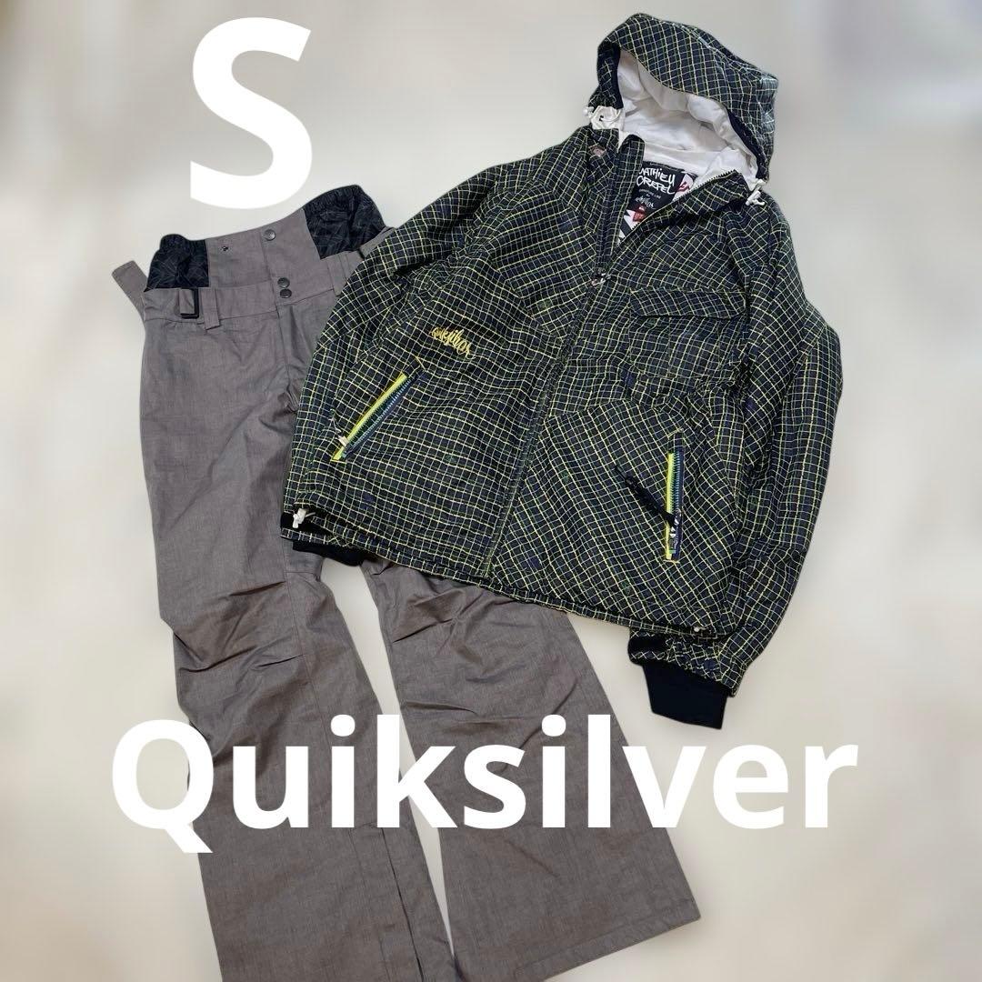 一回使用　メンズ　クイックシルバー　スノーボードウェア S