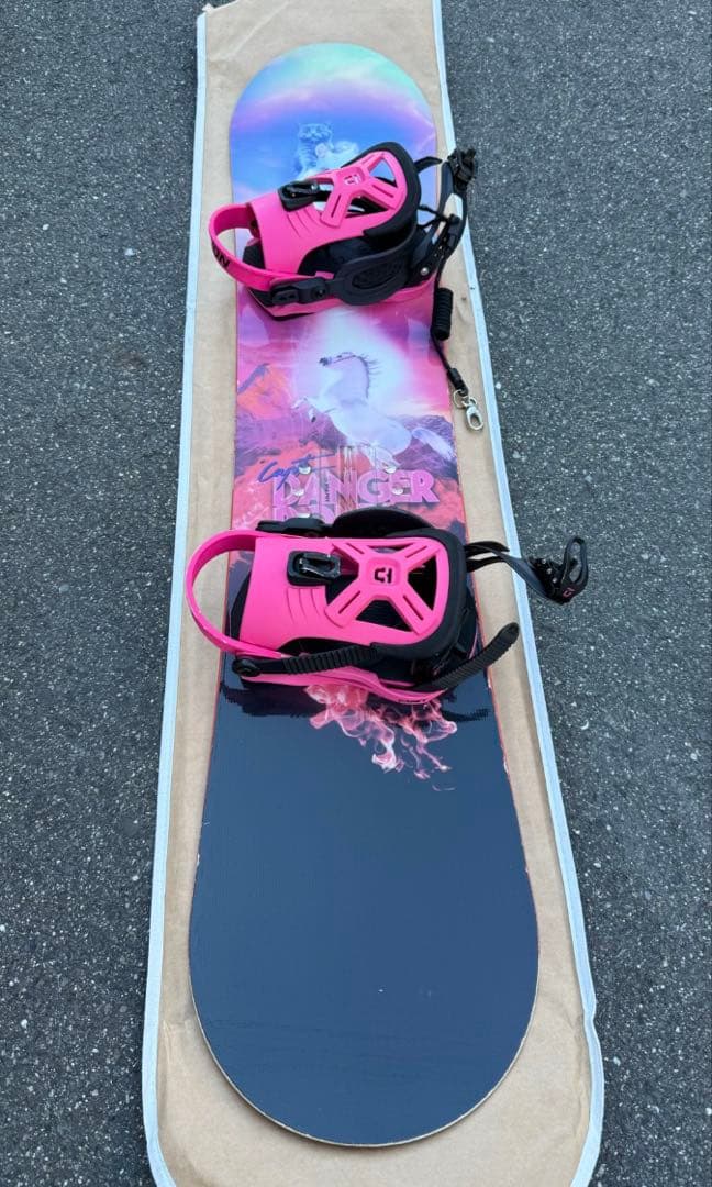 キッズスノーボード　CAPiTA 125 ビンディング　UNION ブーツ