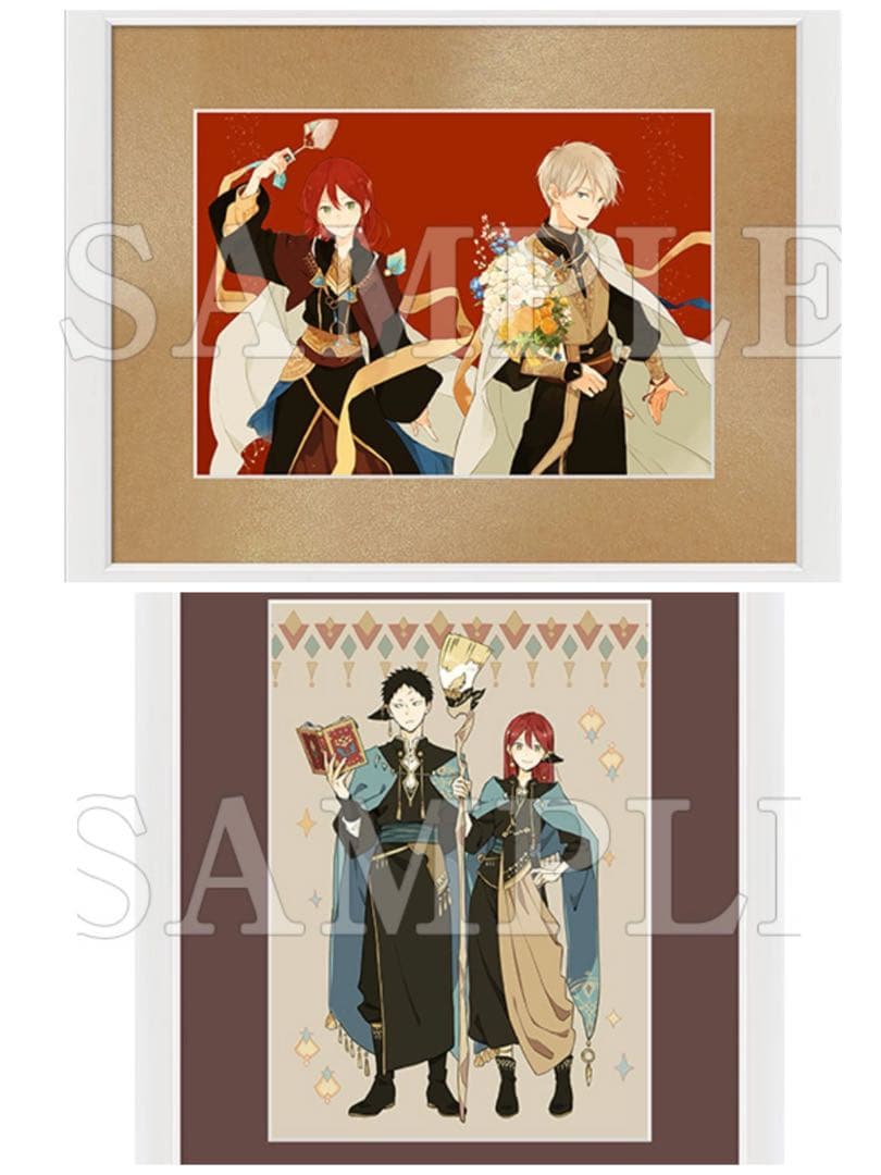 赤髪の白雪姫 漫福ガチャ A賞 キャラファイングラフ 2種