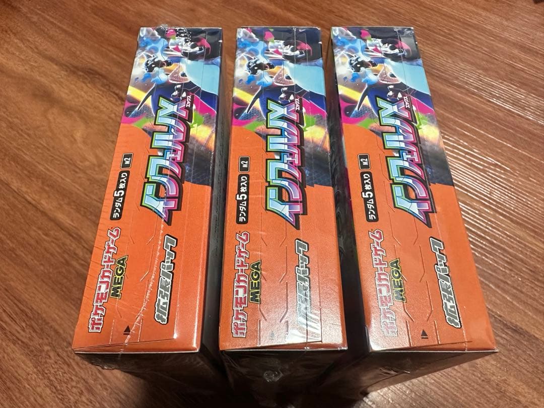 ポケカ インフェルノX 3BOX メガシンフォニア 1BOX - インフ