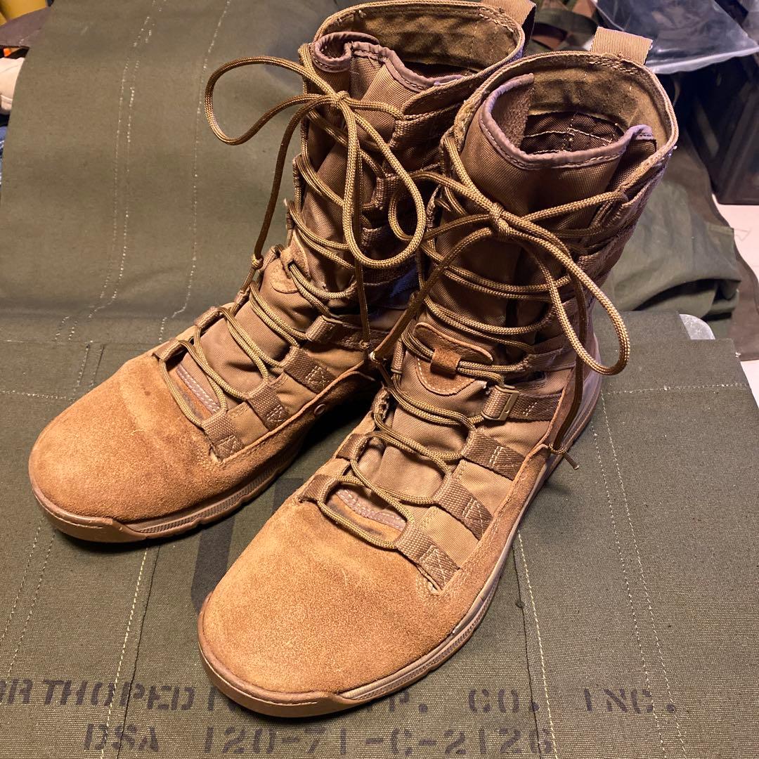 米軍　SFS Nike ミリタリーブーツ ブラウン