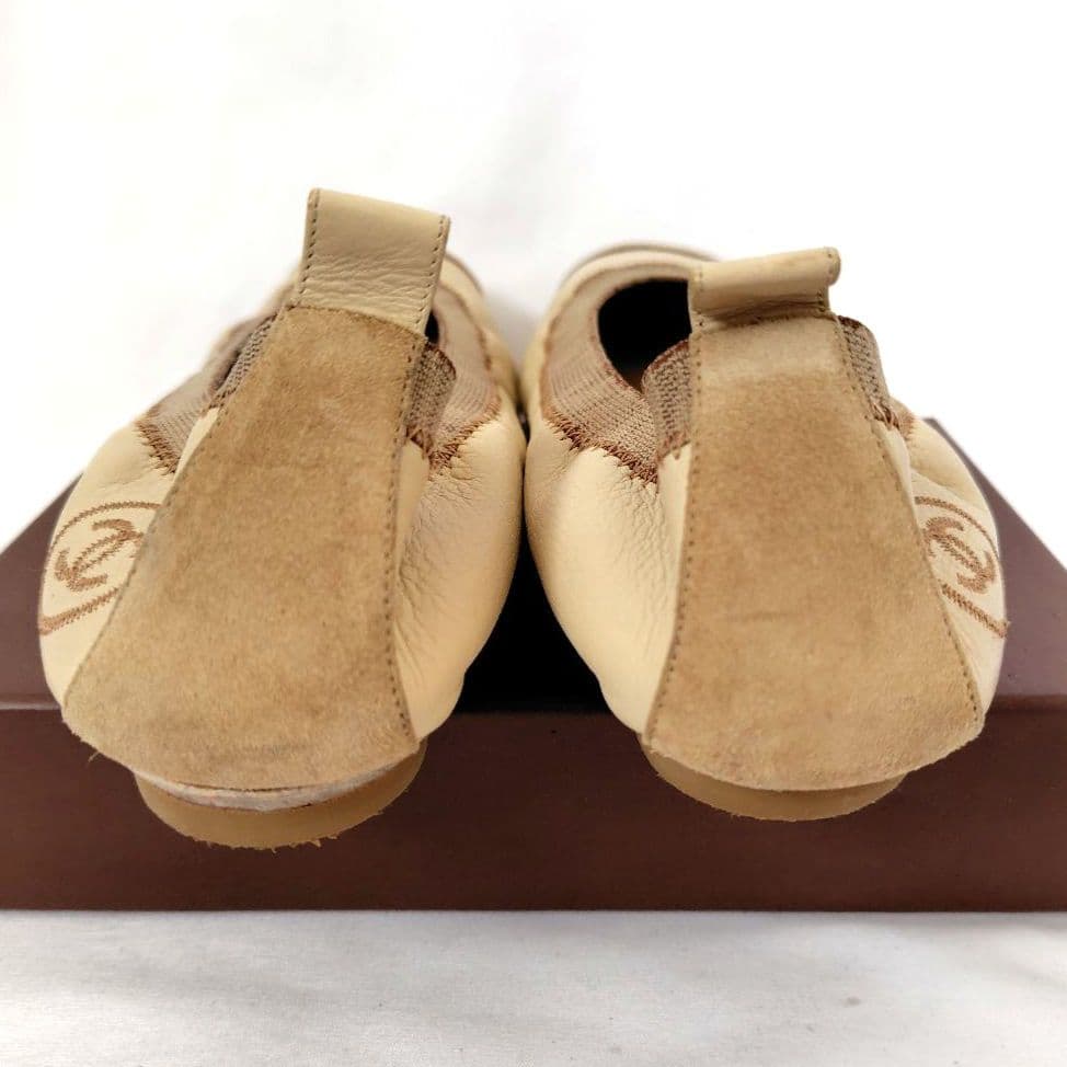 ✨️腕利き職人のリペア済✨️美品【CHANEL】ココマーク♡フラット