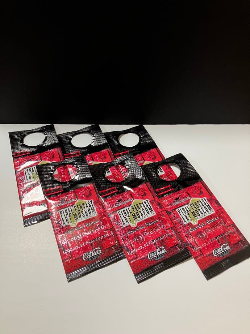 FINAL FANTASY ART MUSEUM コカ・コーラエディション 6枚