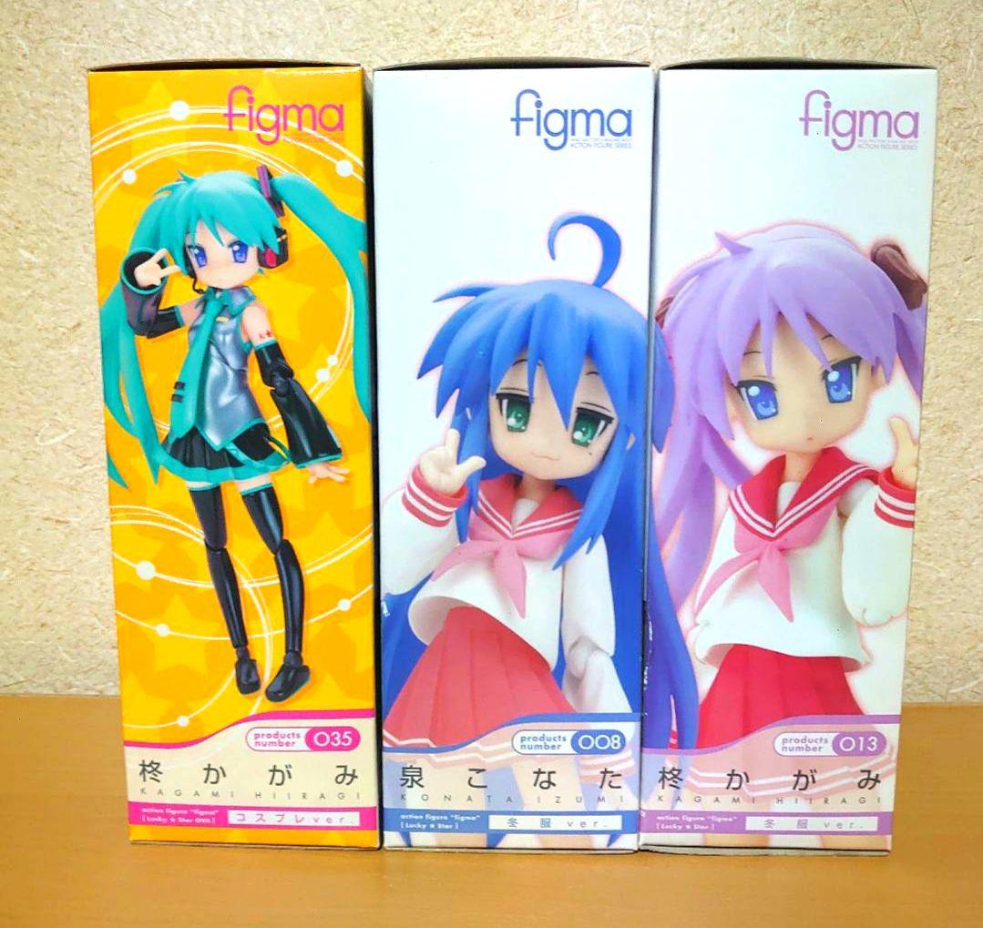 figma らき☆すた 柊かがみ 初音ミク 泉こなた 冬服 フィギュア - メルカリ