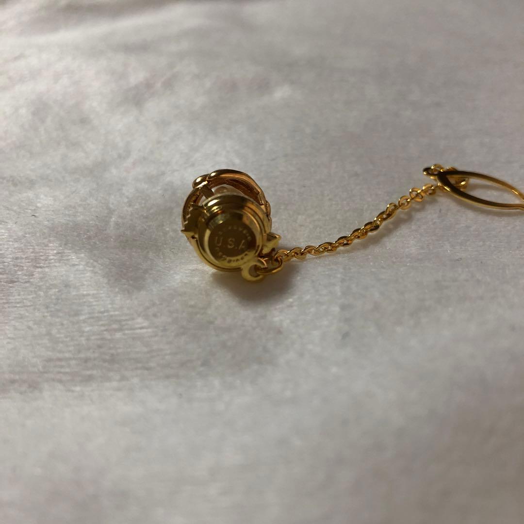 本真珠 タイタック ネクタイピン K18 - メルカリ