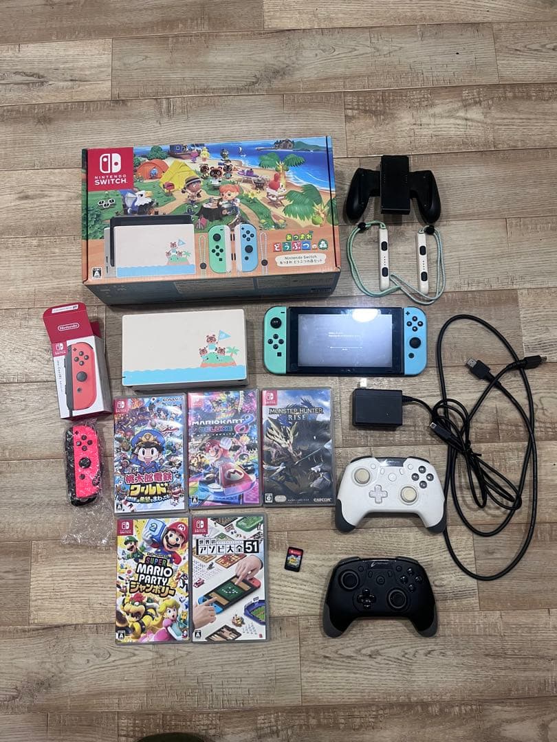 Nintendo Switch 本体 あつ森+ ゲームソフトセット