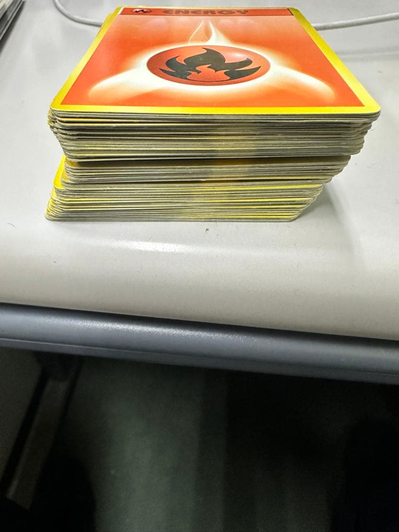 ポケモンカード 炎エネルギーとトレーナーカードセット