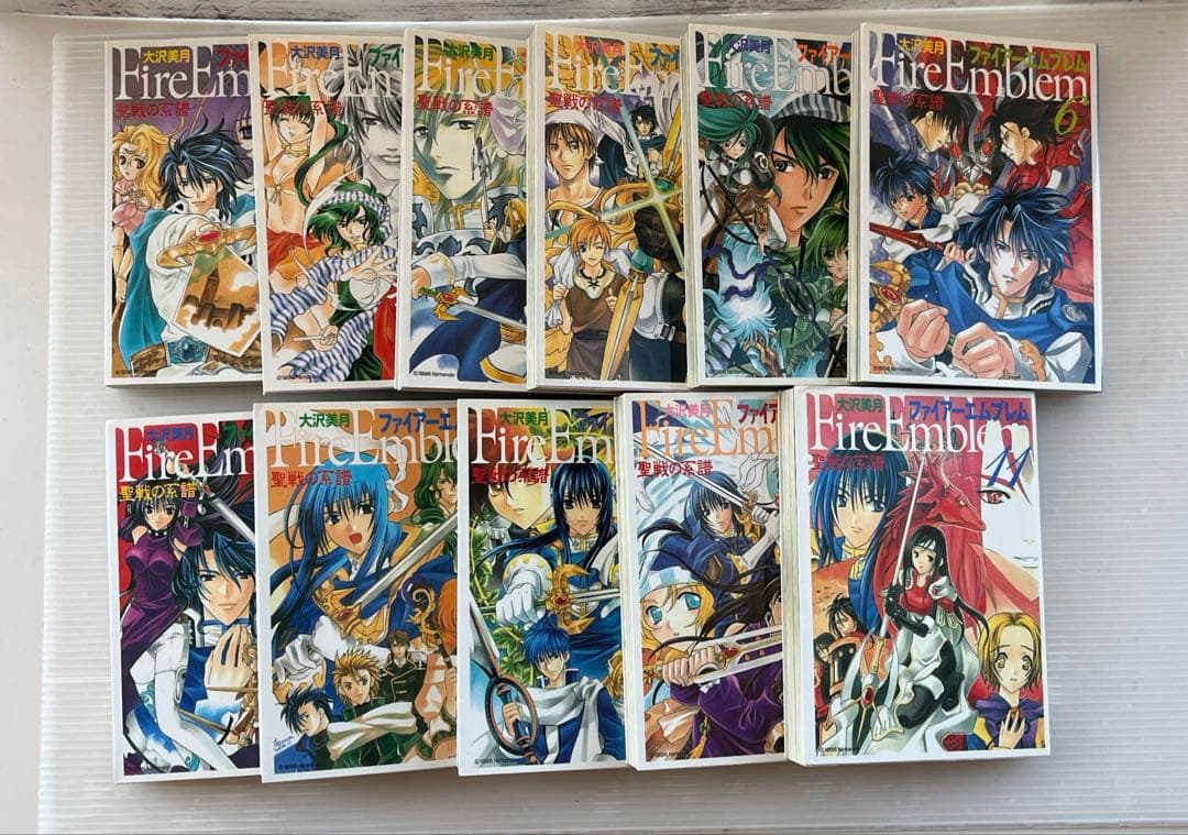 ファイアーエムブレム聖戦の系譜・大沢美月・文庫版全巻セット - メルカリ