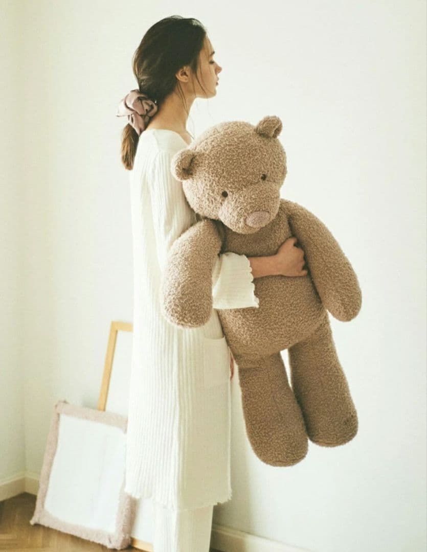 新品未使用】ジェラートピケ ベア抱き枕 くま ぬいぐるみ - メルカリ