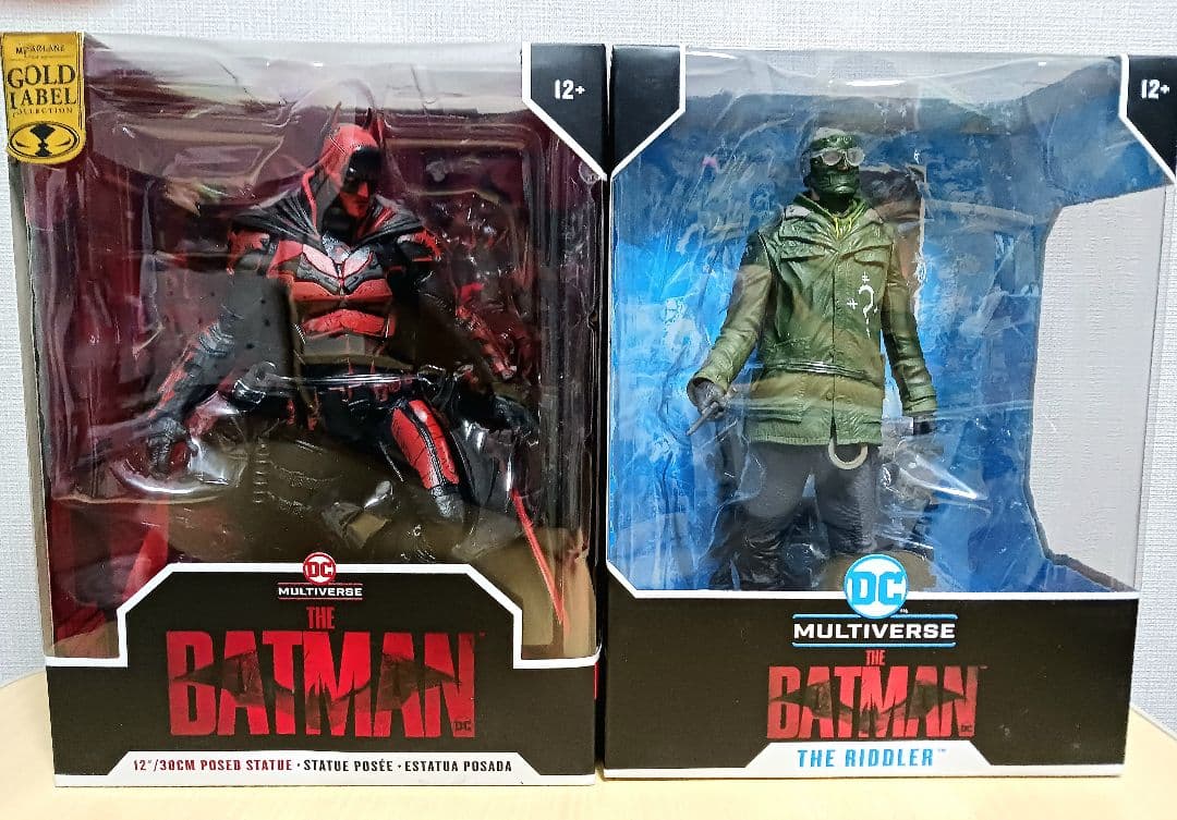 DCマルチバース バットマン ポーズドスタチュー リドラー フィギュア Amazon.co.jp: DCマルチバース DCコミックス THE BATMAN-ザ