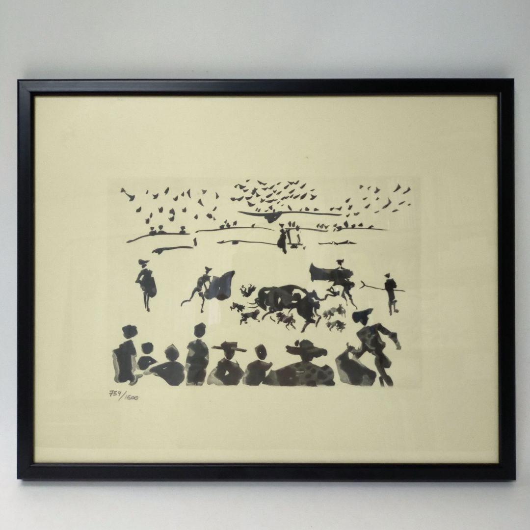 パブロ・ピカソ 「闘牛 /La Tauromaquia」リトグラフ風 - メルカリ