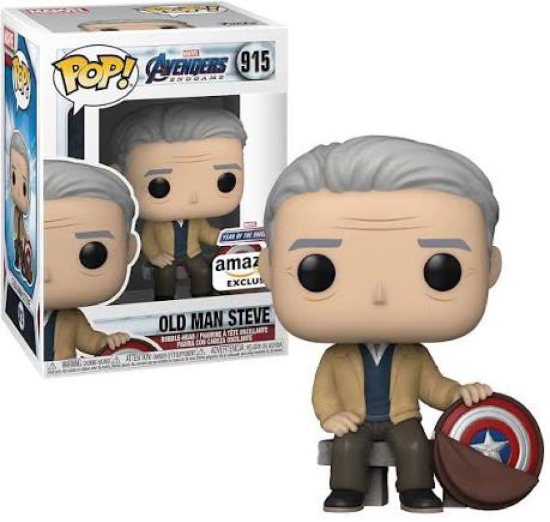 アメコミ Funko Pop Old Man Steve Funko Pop! Vinyl: Marvel - Old Man Steve - Amazon (Exclusive) #915