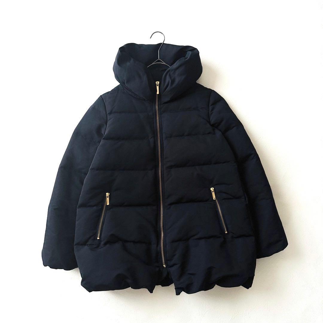 美品✨NOBLE ノーブル エステルファイユ ミドルダウンコート 濃紺 38 M Noble - 美品 Noble ノーブル エステルファイユミドル ダウンコート