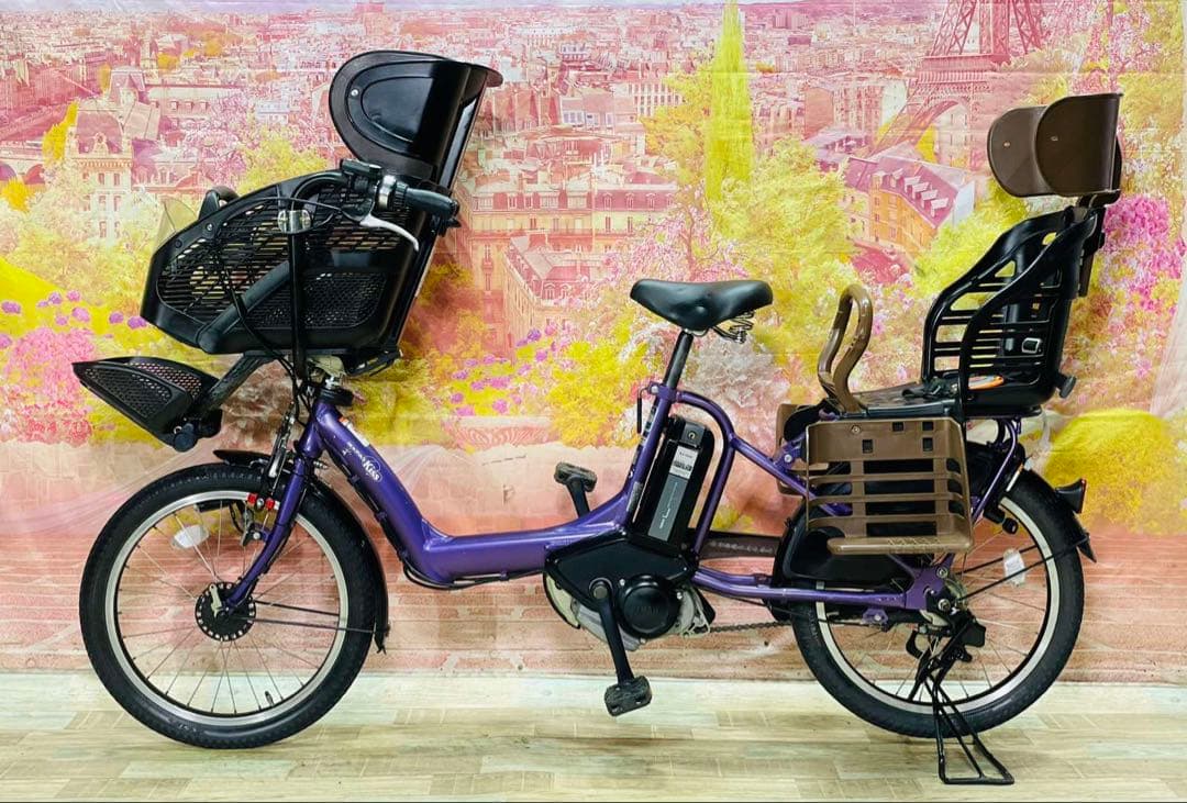 K3064 電動自転車ヤマハ パスキス 子供乗せ 20インチ 送料無料