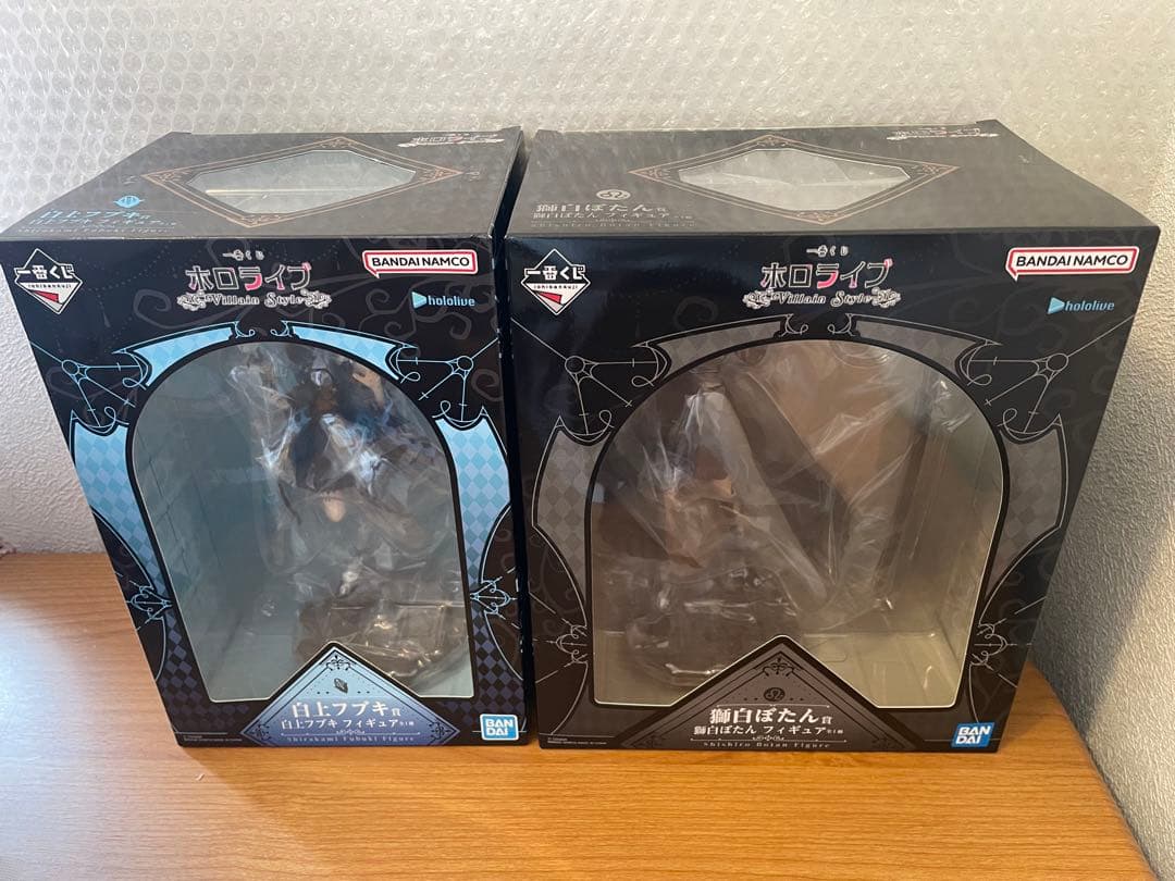 一番くじ　ホロライブ　白上フブキ　獅白ぼたん　フィギュア