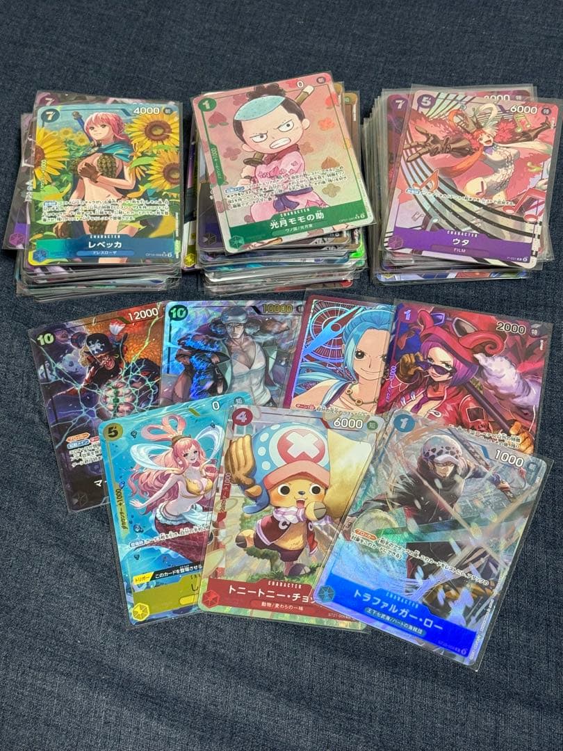 ワンピースカード　パラレル 100枚　まとめ売り モンキー・D・ルフィ R☆ (レアパラレル)】の買取価格&販売価格相場や