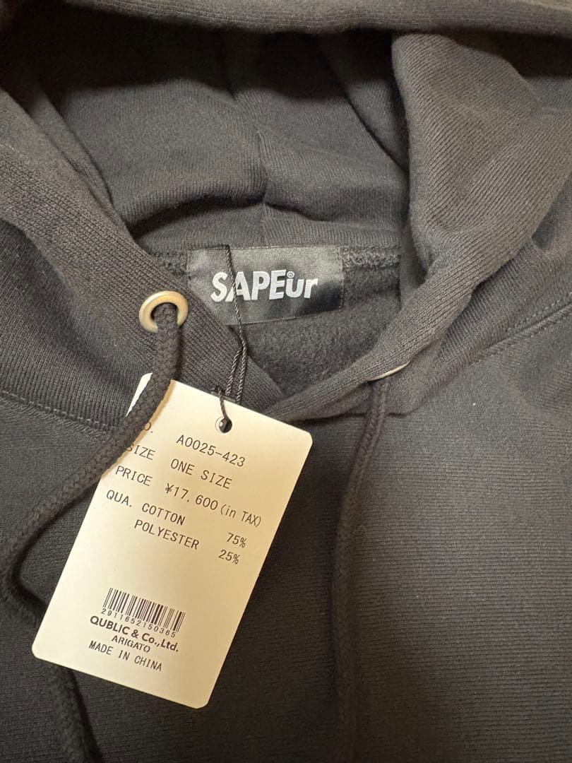 SAPEur サプール 福袋限定 ビッグラベルフーディー ワンサイズ 新品未