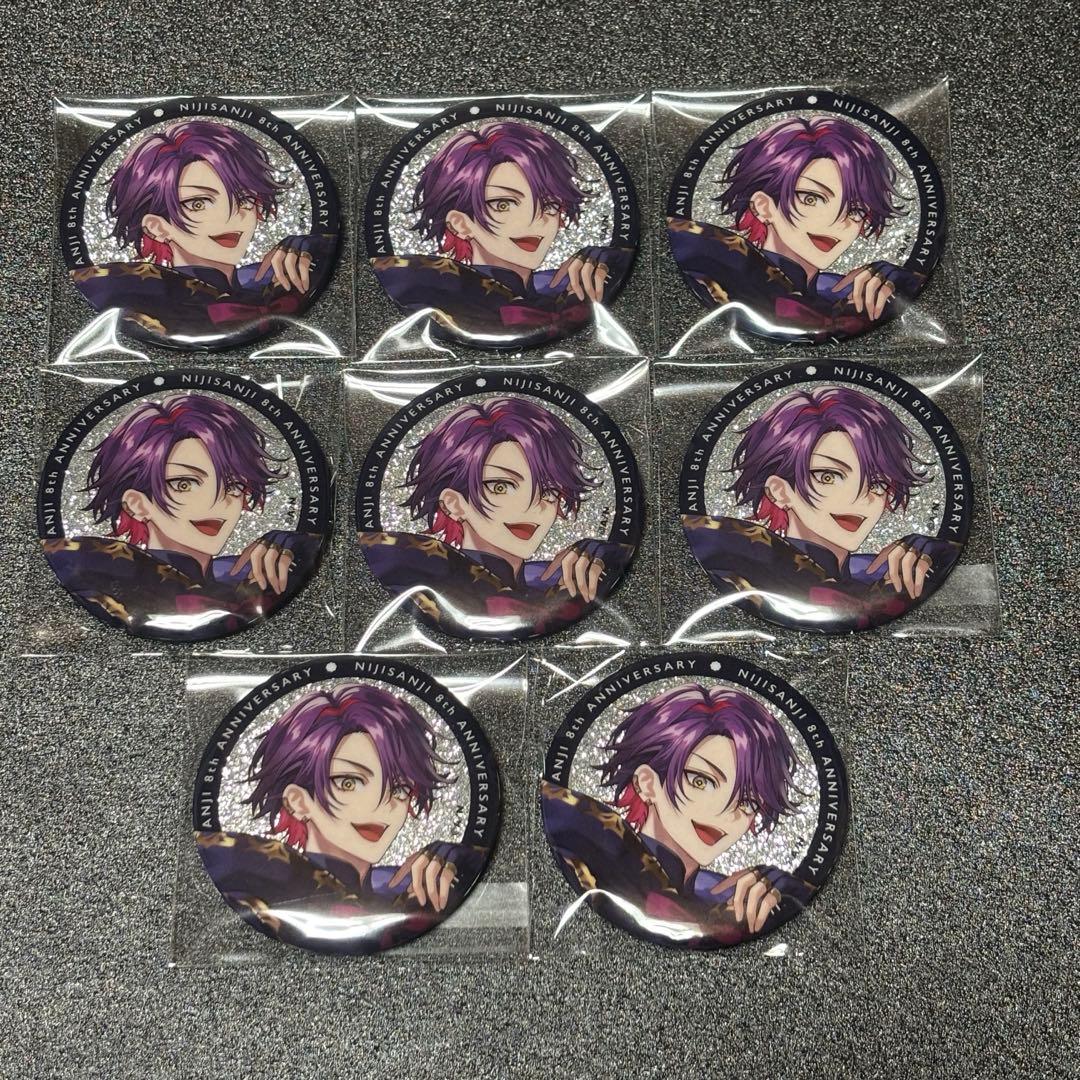 にじさんじ 8周年 グリッター缶バッジ 渡会雲雀 - メルカリ