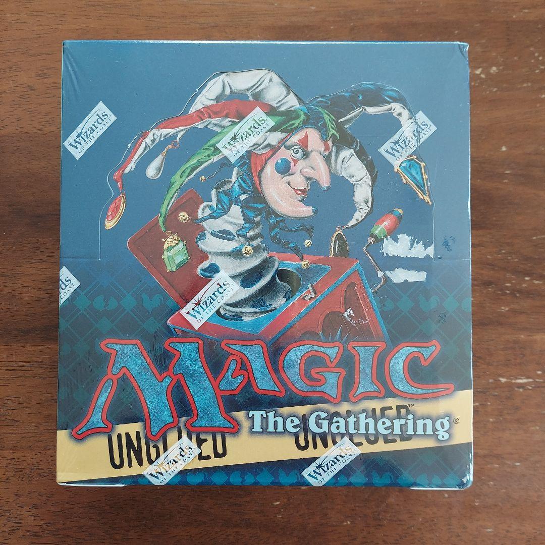 MTG アングルード　英語版　ブースターBOX(48パック)　未開封シュリンク付 マジック：ザ・ギャザリング - 100【絶版】MTG 第7版 未開封Box