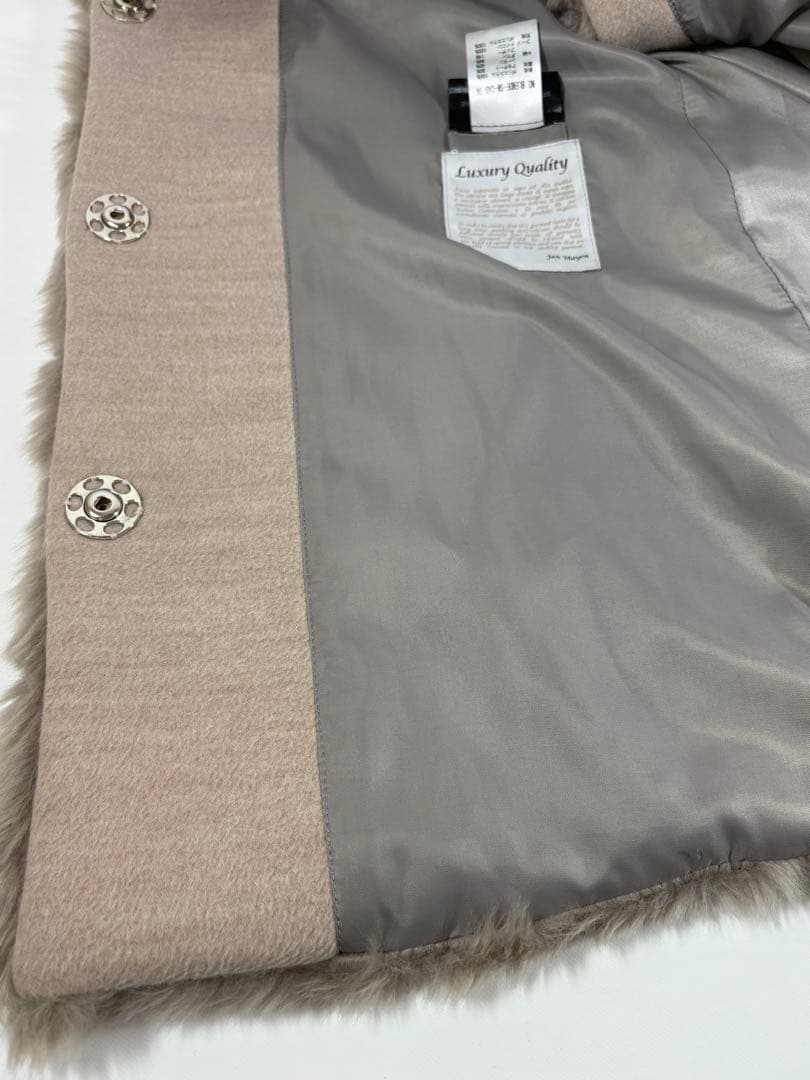 美品】MOORER社 JAY MAYEN ふわふわエコファー ダウンベスト - メルカリ