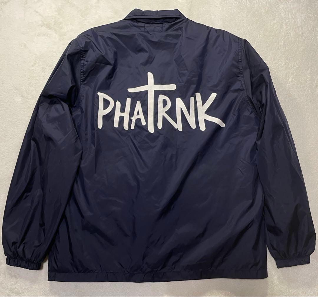 PHATRNK ファットランク コーチジャケット ナイロン ボア ネイビー M