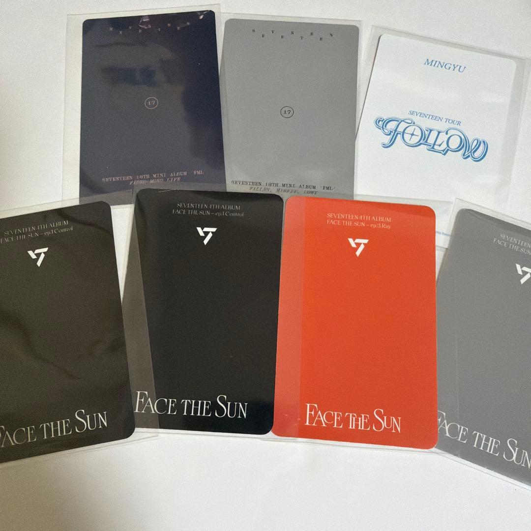 SEVENTEEN ミンギュ トレカセット - メルカリ