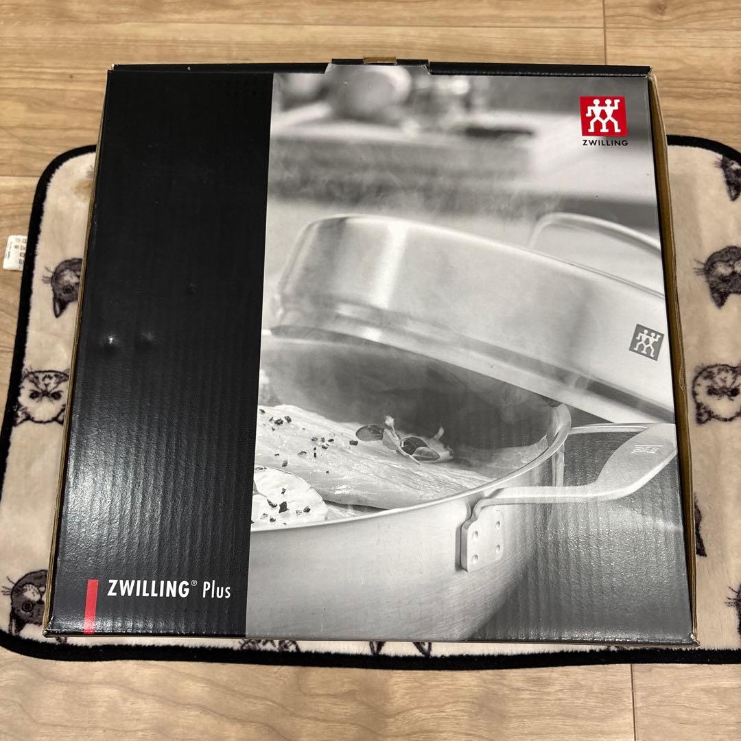ZWILLING Plus スチーマー&スモーカーセット28cm 4.0Ｌ