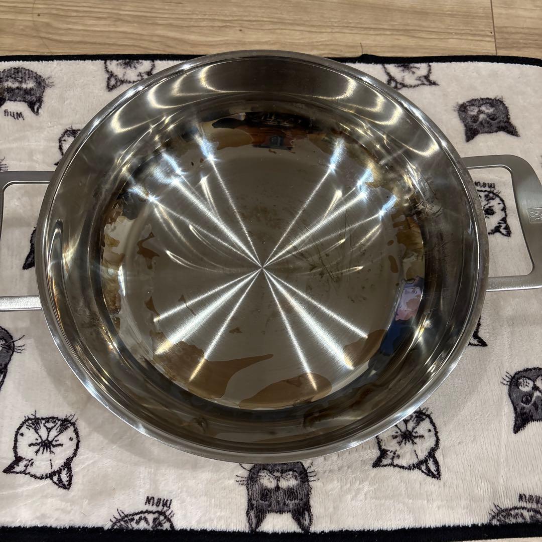 ZWILLING Plus スチーマー&スモーカーセット28cm 4.0Ｌ