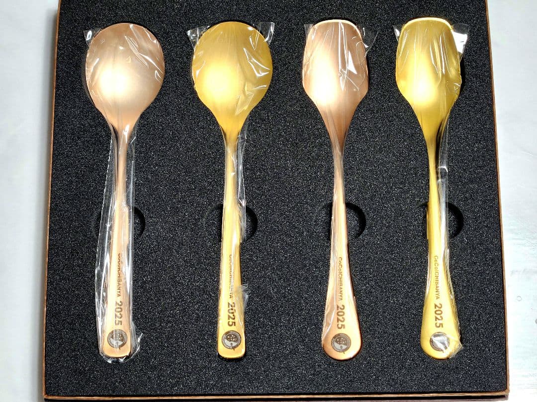 ❇ 2025年 CoCo壱番屋❇ 創業祭 オリジナルスプーン 当選品4本セット
