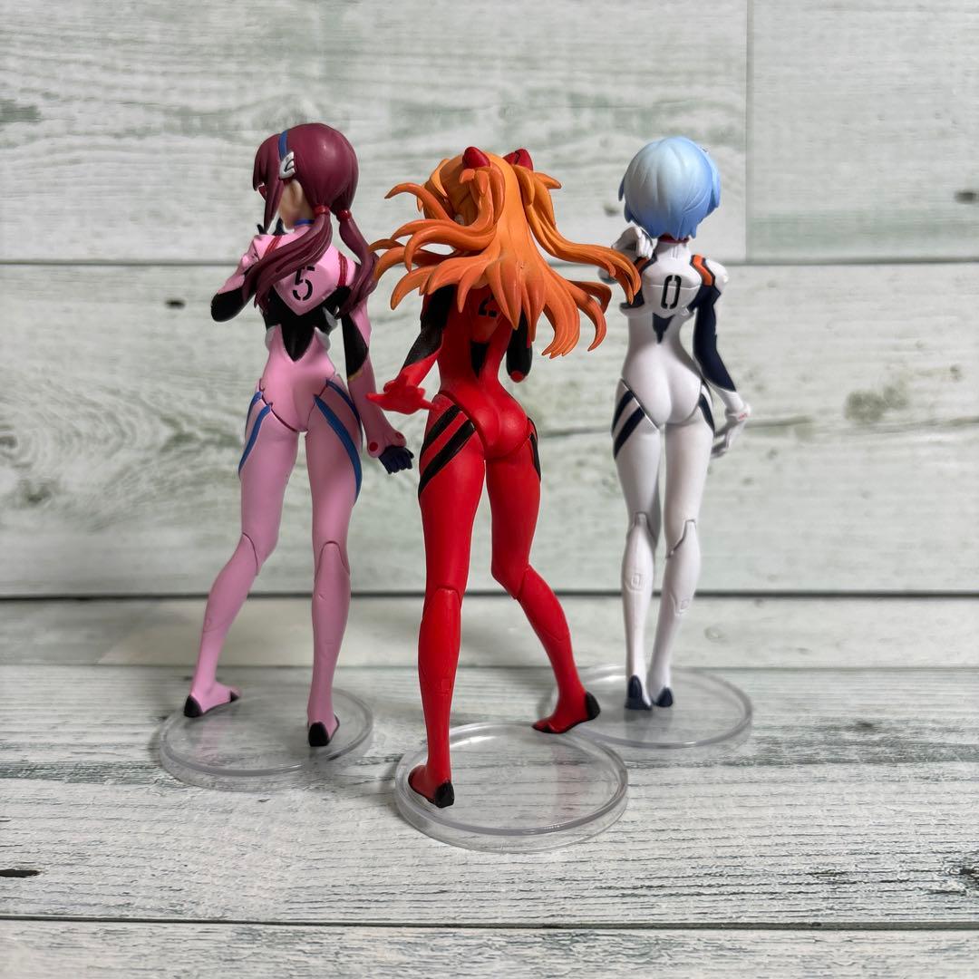 新世紀エヴァンゲリオン アスカ レイ マリ フィギュア 3体セット